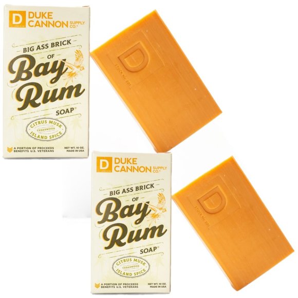 Duke Cannon - Bay Rum Big Ass Brick of Soap (2 Bars) - Picture 2 of 5